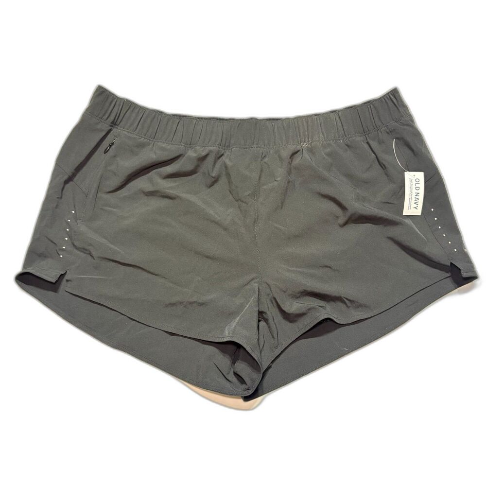 NWT Old Navy StretchTech Run Shorts - Black - Size XL